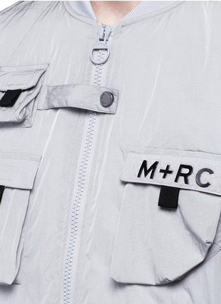 Detail View - Click To Enlarge - M+RC NOIR - Cargo pocket padded bomber jacket