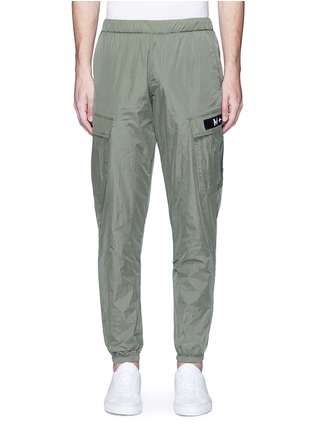 Main View - Click To Enlarge - M+RC NOIR - 'E.O.M' cargo track pants