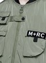 Detail View - Click To Enlarge - M+RC NOIR - Cargo pocket padded bomber jacket