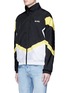 Front View - Click To Enlarge - M+RC NOIR - 'O.G' colourblock track jacket