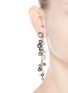 Figure View - Click To Enlarge - LANVIN - 'Perles' Swarovski crystal chain drop earrings