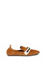 Main View - Click To Enlarge - LANVIN - Contrast band suede moccasin loafers