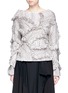 Main View - Click To Enlarge - 73037 - 'Braid' frayed trim sweater