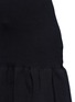Detail View - Click To Enlarge - C/MEO COLLECTIVE - 'No Return' cold shoulder halterneck knit flare dress