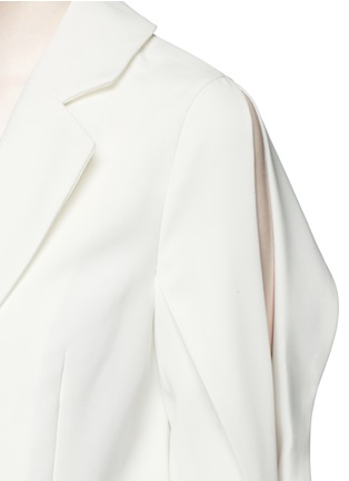 Detail View - Click To Enlarge - C/MEO COLLECTIVE - 'Dream Space' slit sleeve double breasted jacket