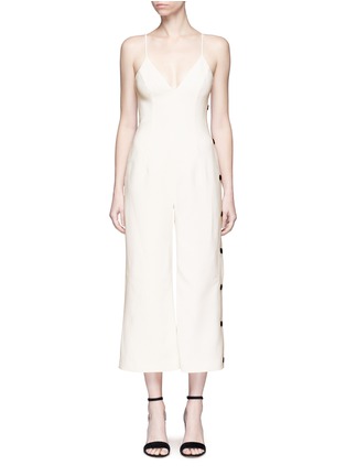 Main View - Click To Enlarge - C/MEO COLLECTIVE - 'Dream Space' V-neck jumpsuit