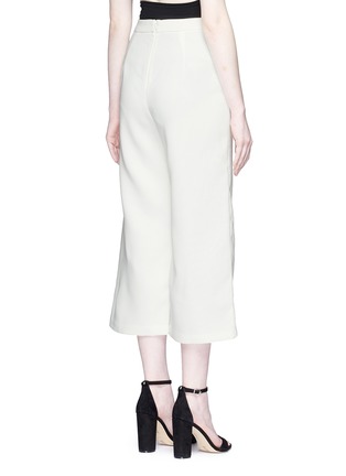 Back View - Click To Enlarge - C/MEO COLLECTIVE - 'Dream Space' cropped wide leg pants