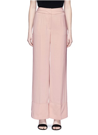 Main View - Click To Enlarge - C/MEO COLLECTIVE - 'Love Lost' wide leg crepe pants