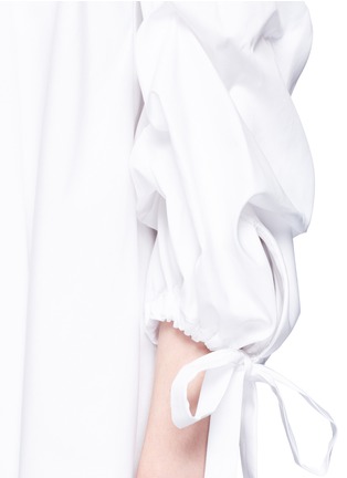 Detail View - Click To Enlarge - CAROLINE CONSTAS - 'Gabriella' bustier off-shoulder dress