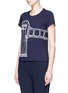 Front View - Click To Enlarge - XIAO LI - 'Private Area' print T-shirt