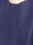 Detail View - Click To Enlarge - XIAO LI - Ruffle sleeve oversized dress