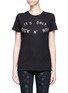 Main View - Click To Enlarge - ZOE KARSSEN - 'Rock 'n Roll' slogan print cotton-modal T-shirt