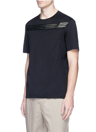 Front View - Click To Enlarge - WOOYOUNGMI - Satin trim front overlay T-shirt