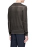 Back View - Click To Enlarge - WOOYOUNGMI - Sheer cotton blend sweater