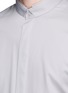 Detail View - Click To Enlarge - WOOYOUNGMI - Mandarin collar twill shirt