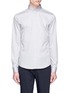Main View - Click To Enlarge - WOOYOUNGMI - Mandarin collar twill shirt