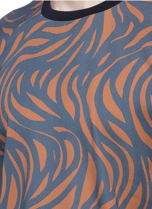 Detail View - Click To Enlarge - WOOYOUNGMI - Spiral print crepe T-shirt