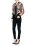 Figure View - Click To Enlarge - NEEDLE & THREAD - Beaded floral embroidered bomber jacket