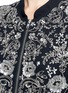 Detail View - Click To Enlarge - NEEDLE & THREAD - Floral embellished bomber jacket