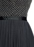 Detail View - Click To Enlarge - NEEDLE & THREAD - 'Swan' sequin mesh bodice tulle dress