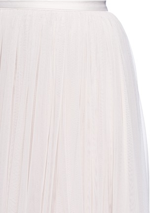 Detail View - Click To Enlarge - NEEDLE & THREAD - Layered tulle maxi skirt