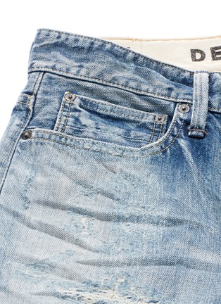  - DENHAM - 'Razor' sashiko stitch distressed jeans