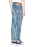 Back View - Click To Enlarge - DENHAM - 'Razor' paint spot distressed jeans