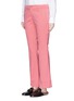 Front View - Click To Enlarge - GUCCI - Wool-silk bootcut pants