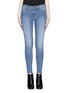 Detail View - Click To Enlarge - DENHAM - 'Spray' active denim skinny jeans