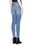 Back View - Click To Enlarge - DENHAM - 'Spray' active denim skinny jeans