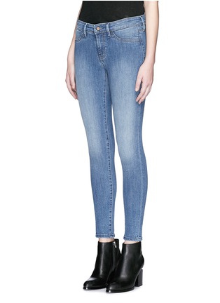 Front View - Click To Enlarge - DENHAM - 'Spray' active denim skinny jeans