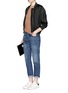 Figure View - Click To Enlarge - DENHAM - 'Monroe' distressed jeans