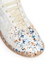 Detail View - Click To Enlarge - MAISON MARGIELA - 'Replica' paint splatter suede sneakers