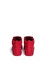 Back View - Click To Enlarge - BALENCIAGA - Gradient suede leather high top sneakers