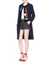 Figure View - Click To Enlarge - ALICE & OLIVIA - 'Quinlan' floral embroidery cardigan