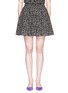 Main View - Click To Enlarge - ALICE & OLIVIA - 'Russo' inverted pleat stripe skirt