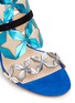 Detail View - Click To Enlarge - NICHOLAS KIRKWOOD - 'Stella' star cutout metallic leather sandals
