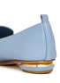 Detail View - Click To Enlarge - NICHOLAS KIRKWOOD - 'Beya Bottalato' metal heel leather skimmer loafers