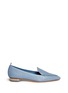 Main View - Click To Enlarge - NICHOLAS KIRKWOOD - 'Beya Bottalato' metal heel leather skimmer loafers