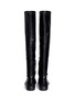 Back View - Click To Enlarge - SAM EDELMAN - 'Remi' stretch leather thigh high boots