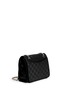 Front View - Click To Enlarge - TORY BURCH - 'Fleming' medium quilted leather bag