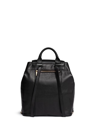 Back View - Click To Enlarge - TORY BURCH - 'Marion' quilted leather backpack
