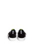 Back View - Click To Enlarge - MSGM - Spaceship appliqué suede skate slip-ons
