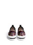 Figure View - Click To Enlarge - MSGM - Graphic print platform slip-ons