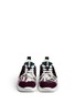 Figure View - Click To Enlarge - MSGM - Graphic print faux leather sneakers