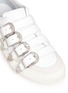 Detail View - Click To Enlarge - TOGA SHOES - Buckle leather sneakers