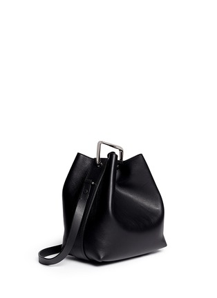 Back View - Click To Enlarge - 3.1 PHILLIP LIM - 'Quill' mini leather bucket bag