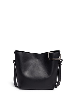 Front View - Click To Enlarge - 3.1 PHILLIP LIM - 'Quill' mini leather bucket bag