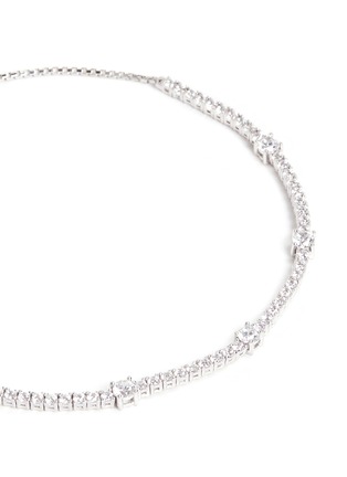Detail View - Click To Enlarge - CARAT* - 'Phoebe' crystal white gold Millennium bracelet