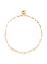 Main View - Click To Enlarge - CARAT* - 'Phoebe' crystal gold Millennium bracelet
